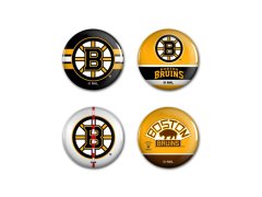 Boston Bruins placka Button 4 Pack