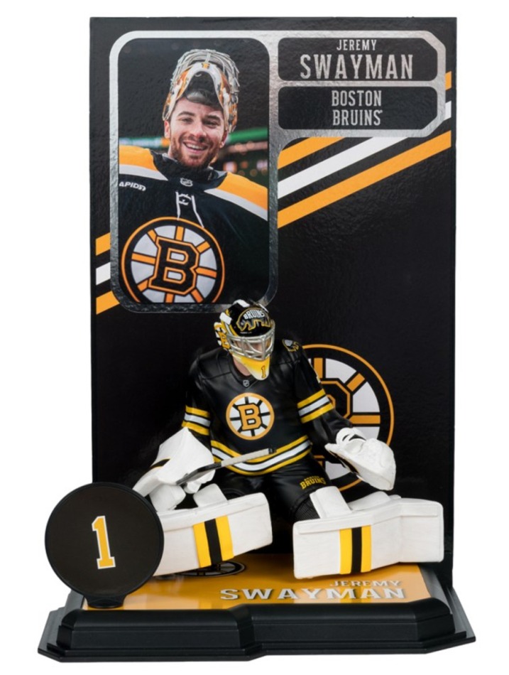 Boston Bruins figurka Jeremy Swayman #1 SportsPicks