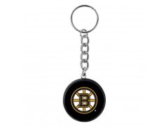 NHL přívěšek na klíče minipuk Bruins
