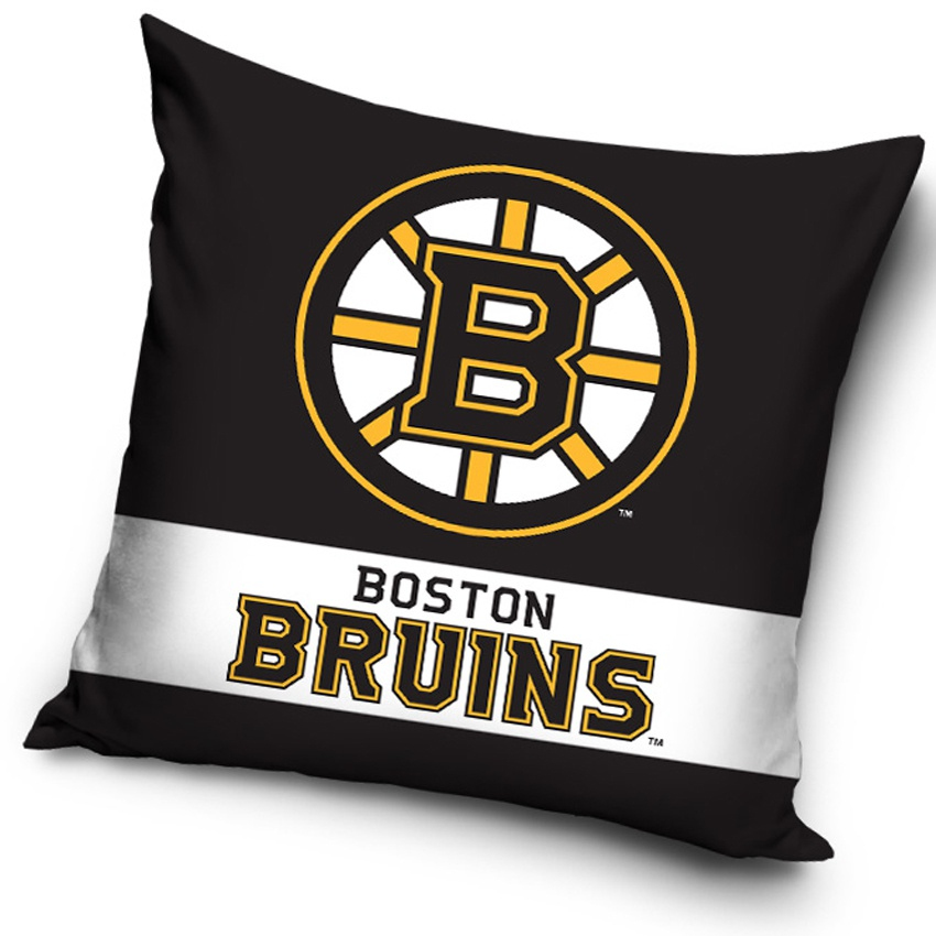 Boston Bruins polštářek logo