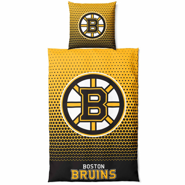 Boston Bruins povlečení na jednu postel Dots - Boston Bruins povlečení, ručníky, deky