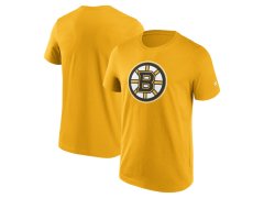 Boston Bruins pánské tričko Primary Logo Graphic T-Shirt Yellow Gold