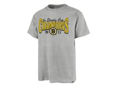 Boston Bruins pánské tričko Champions Backer 47 ECHO Tee grey