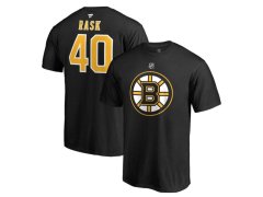 Boston Bruins pánské tričko #40 Tuukka Rask black