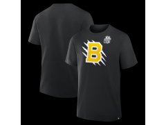 Boston Bruins pánské tričko 2026 NHL Stadium Series Secondary Logo black