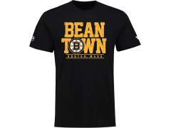 Boston Bruins pánské tričko Hometown Hockey Bean Town black