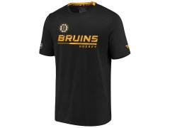 Boston Bruins pánské tričko Authentic Pro Locker Room Performance black
