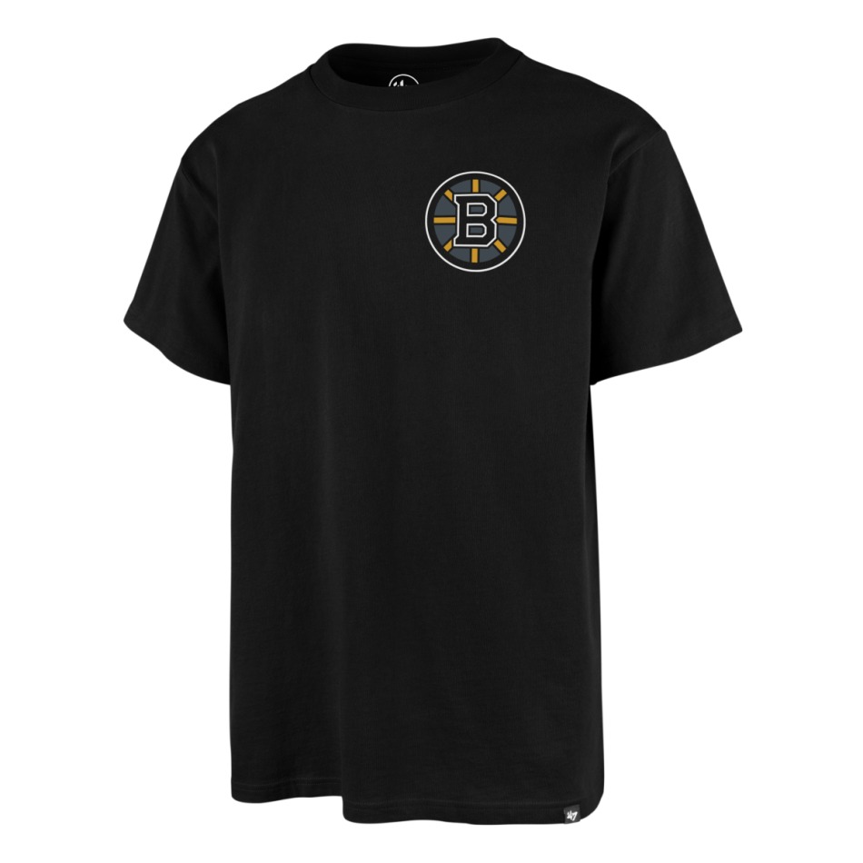 Boston Bruins pánské tričko Backer 47 ECHO Tee black - Boston Bruins trička, polo trička, košile