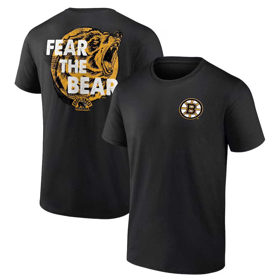 Boston Bruins pánské tričko Territorial T-Shirt - Black - Boston Bruins trička, polo trička, košile