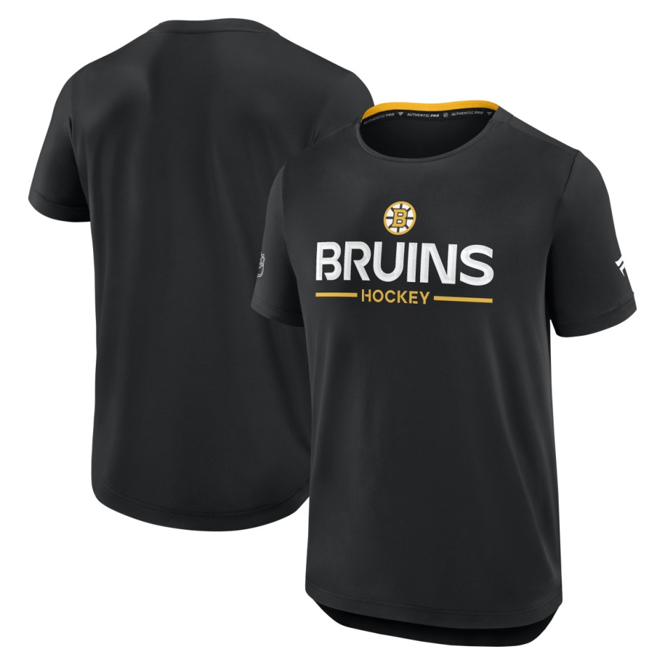 Boston Bruins pánské tričko Authentic Pro SS Rink Tee - Boston Bruins trička, polo trička, košile