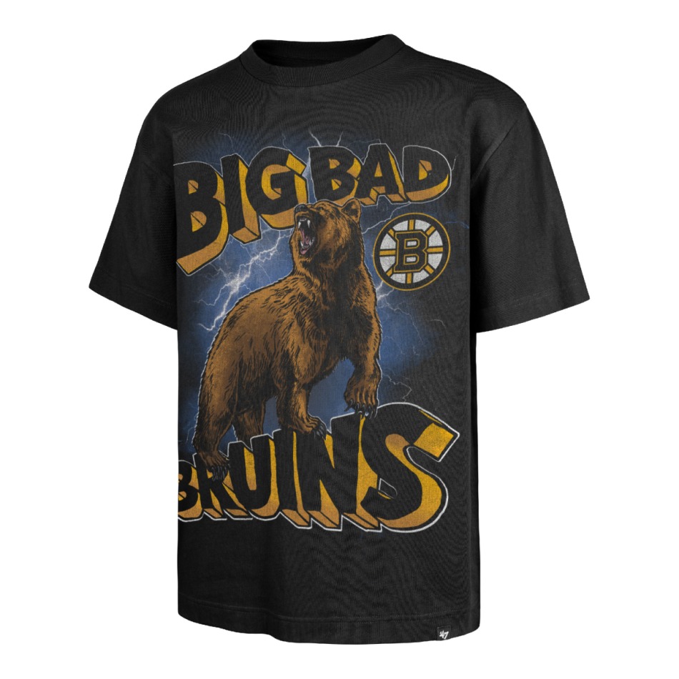 Boston Bruins pánské tričko Sigma 47 Foundation BigBad - Boston Bruins trička, polo trička, košile