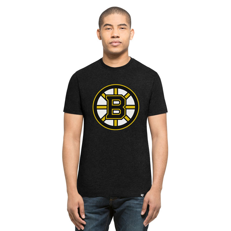 Boston Bruins pánské tričko black 47 Club Tee - Boston Bruins trička, polo trička, košile