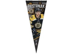 Boston Bruins vlajka David Pastrnak Premium Pennant