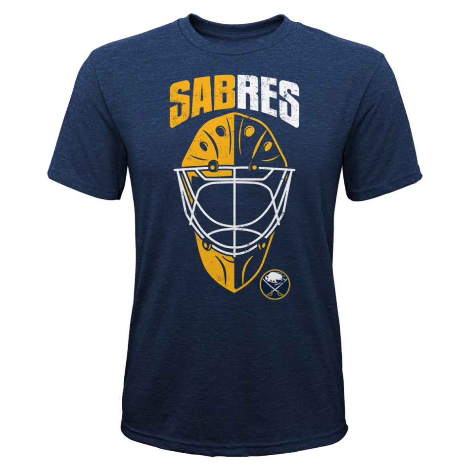 Buffalo Sabres dětské tričko Torwart Mask navy - Buffalo Sabres dětské oblečení
