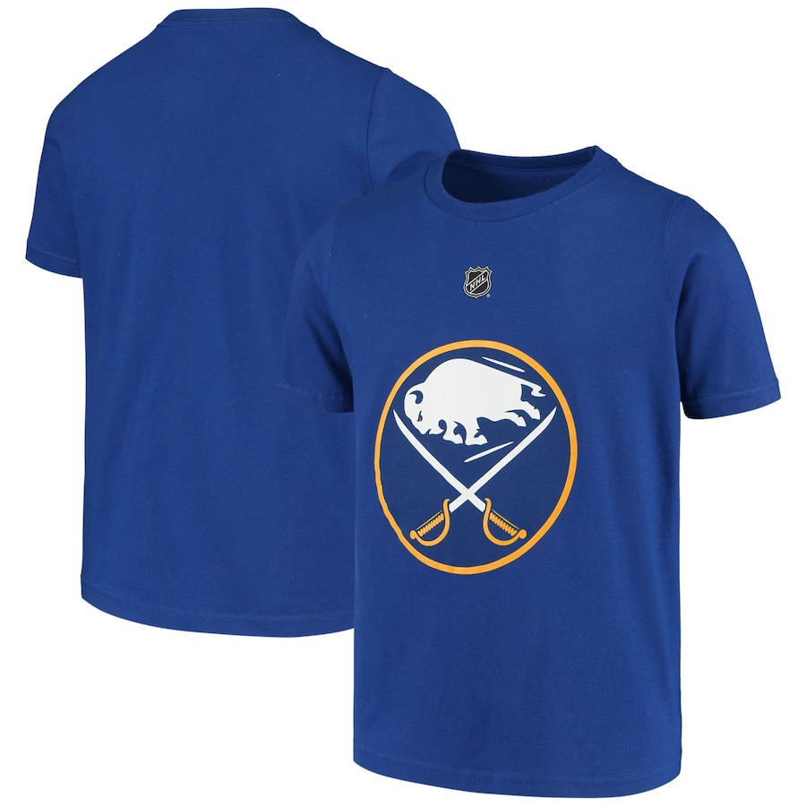 Buffalo Sabres dětské tričko Primary Logo Royal - Buffalo Sabres dětské oblečení