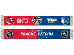 Buffalo Sabres zimní šála NHL vs New Jersey Devils NHL Friendship HD Jaquard Scarf