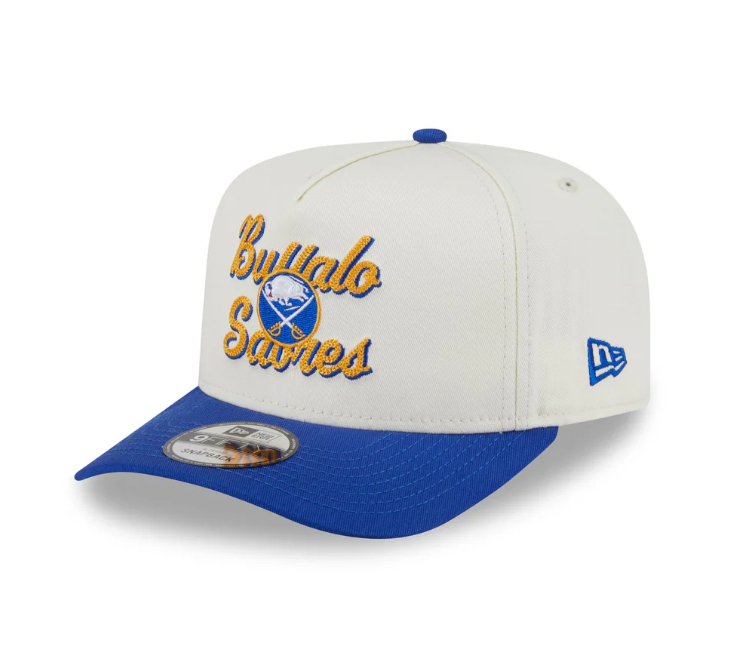 Buffalo Sabres čepice baseballová kšiltovka New Era 950AF Chainstitch white - Buffalo Sabres kšiltovky, čepice, rukavice