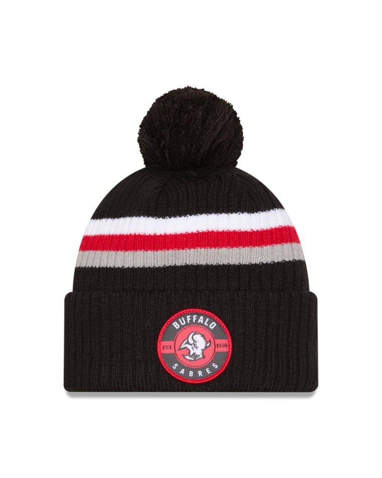 Buffalo Sabres zimní čepice New Era Cold Winter black - Buffalo Sabres kšiltovky, čepice, rukavice