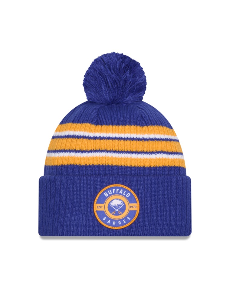 Buffalo Sabres zimní čepice New Era Cold Winter blue - Buffalo Sabres kšiltovky, čepice, rukavice