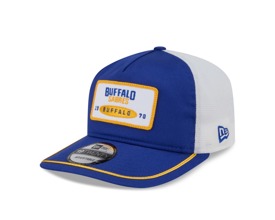 Buffalo Sabres čepice baseballová kšiltovka New Era 1920 Emb patch blue - Buffalo Sabres kšiltovky, čepice, rukavice