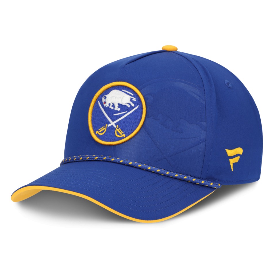 Buffalo Sabres čepice baseballová kšiltovka NHL Fanatics Royal On Stage Podium Draft A-Frame Adjustable - Buffalo Sabres kšiltovky, čepice, rukavice
