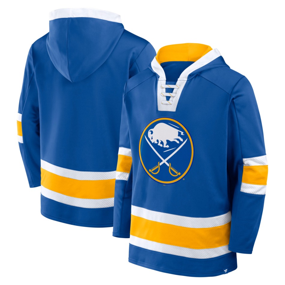 Buffalo Sabres pánská mikina s&nbsp;kapucí Mens Laced Hockey - Buffalo Sabres mikiny, bundy, kalhoty