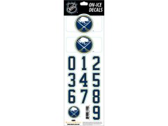 Buffalo Sabres samolepky na helmu Decals