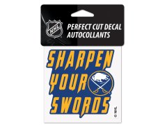 Buffalo Sabres samolepka Perfect Cut Decal SLOGAN