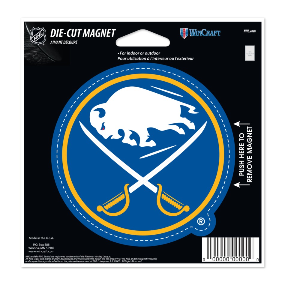 Buffalo Sabres magnetka Die Cut - Buffalo Sabres ostatní suvenýry