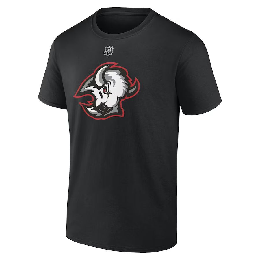 Buffalo Sabres pánské tričko Alternate Logo Black - Buffalo Sabres trička, polo trička, košile