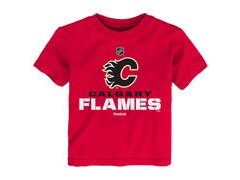 Calgary Flames dětské tričko NHL Clean Cut red