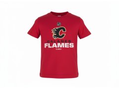 Calgary Flames dětské tričko NHL Clean Cut red
