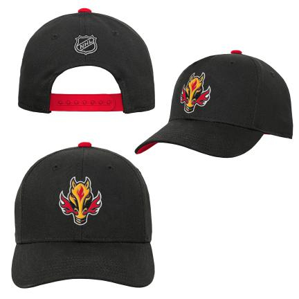 Calgary Flames dětská čepice baseballová kšiltovka 3Rd Jersey Precurved Snap - Calgary Flames dětské oblečení