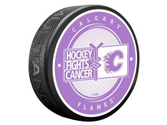 Puk Calagary Flames Hockey Fights Cancer