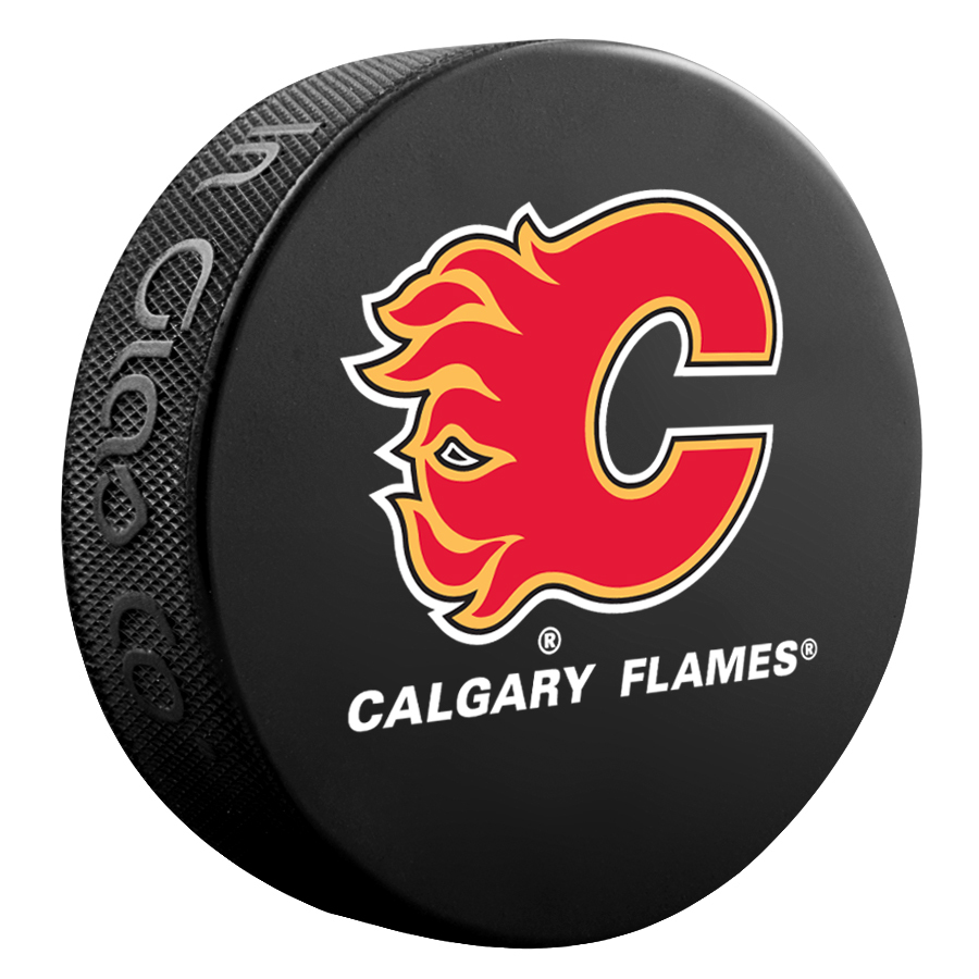 Calgary Flames puk Basic - Calgary Flames hokejové vybavení