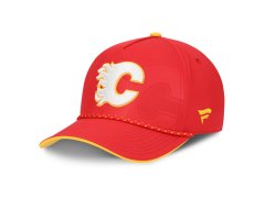 Calgary Flames čepice baseballová kšiltovka NHL On Stage Podium Draft A-Frame Adjustable