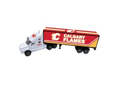 Calgary Flames kamion 18-Wheeler Big Rig Truck White