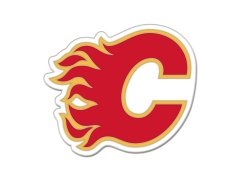 Calgary Flames odznak Enamel Pin Jewelry Card