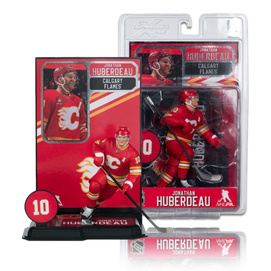 Calgary Flames figurka Jonathan Huberdeau McFarlane´s - Calgary Flames ostatní suvenýry