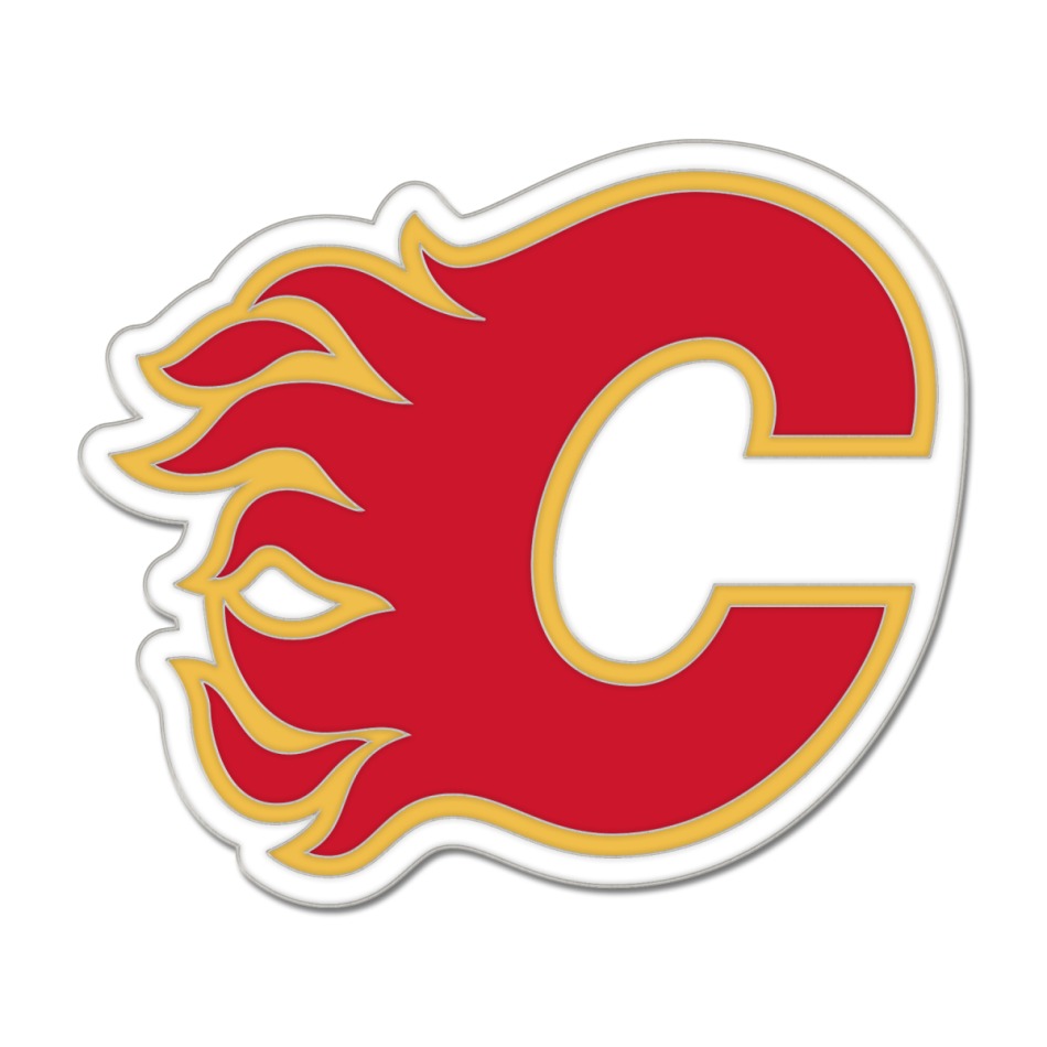 Calgary Flames odznak Enamel Pin Jewelry Card - Calgary Flames ostatní suvenýry