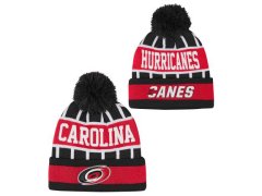 Carolina Hurricanes dětská zimní čepice Go Fast Cuffed Knit W Pom