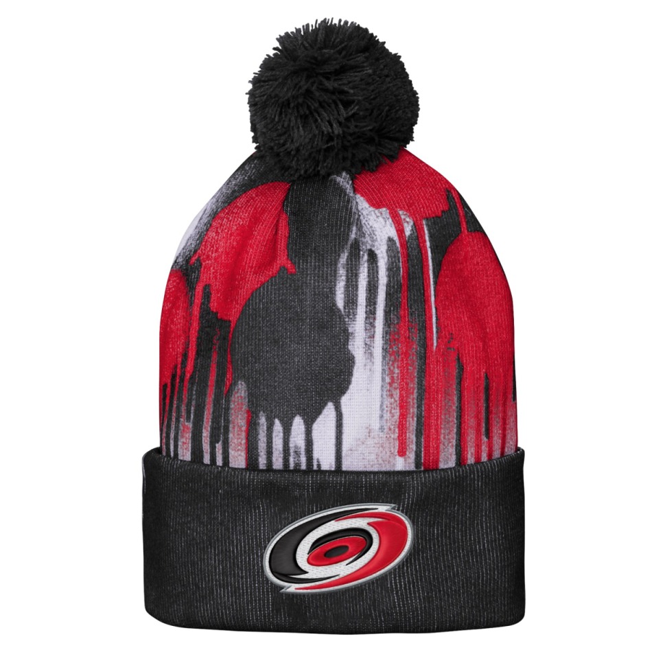 Carolina Hurricanes dětská zimní čepice Paint Splatter Cuffed