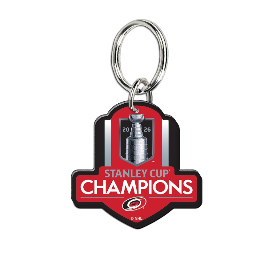 Carolina Hurricanes přívěšek na klíče NHL 2026 Stanley Cup Champions