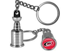 Přívěšek na klíče Carolina Hurricanes NHL 2026 Stanley Cup Champions SC Key Chain
