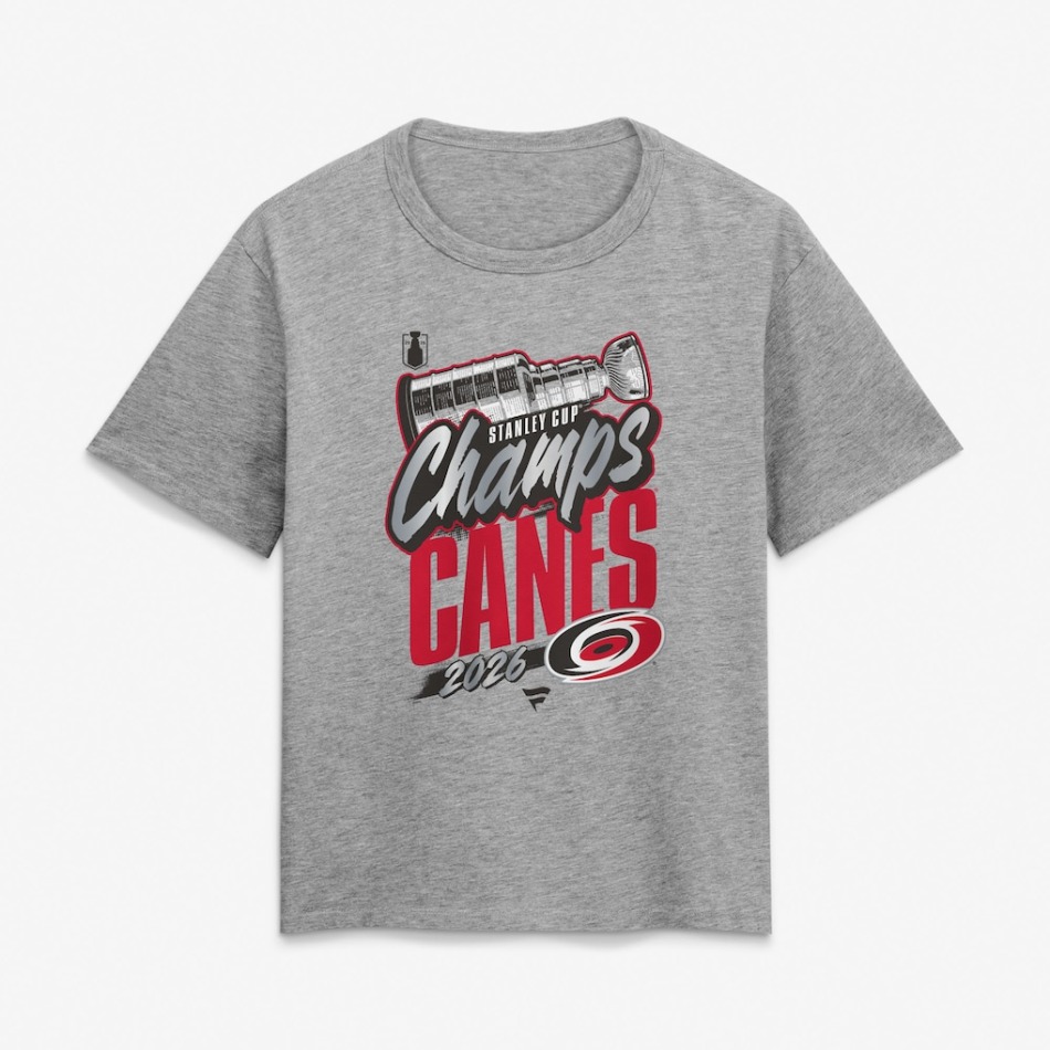 Dámské tričko Carolina Hurricanes NHL 2026 Stanley Cup Champions Locker Room
