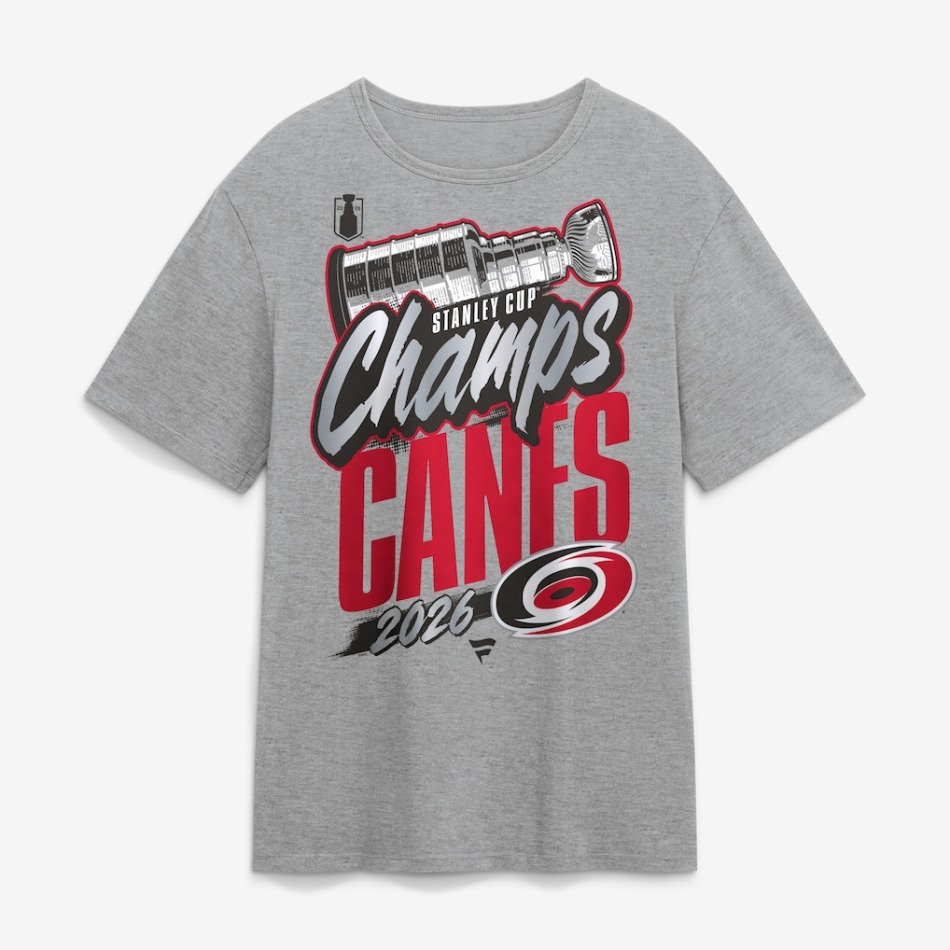 Pánské tričko Carolina Hurricanes NHL 2026 Stanley Cup Champions Authentic Locker Room - Carolina Hurricanes stanley Cup 2026