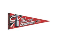 Carolina Hurricanes vlajka NHL 2026 Stanley Cup Champions Locker Room On-Ice Premium