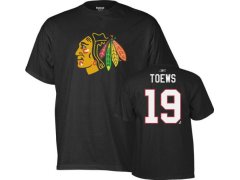 Chicago Blackhawks pánské tričko black Jonathan Toews