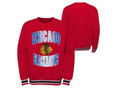 Chicago Blackhawks dětská mikina Classic Blueliner Crew Neck