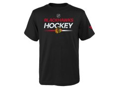 Chicago Blackhawks dětské tričko Apro Wordmark Ss Ctn Tee black